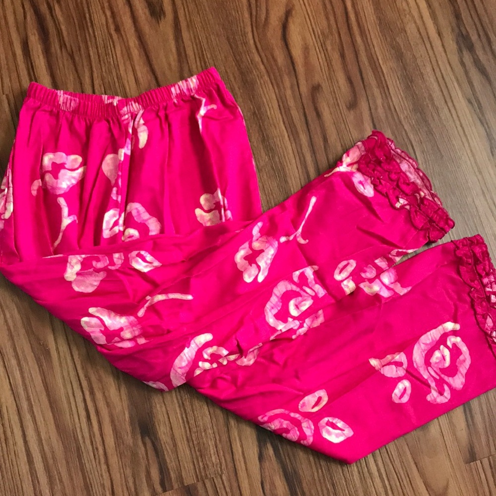 Ruffled Bottom Bahama Pants